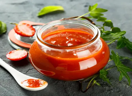 Ketchup au monsieur cuisine