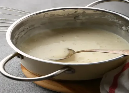 Sauce au beurre blanc pour poisson au cooking chef