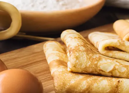 Pâte à crêpes au companion