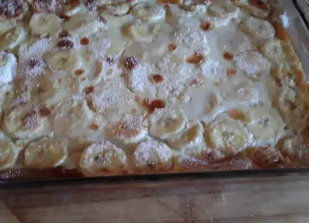Flan de bananes