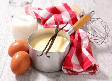 Crème anglaise réussie onctueuse à souhait au companion