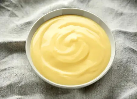 Crème anglaise réussie onctueuse à souhait au cooking chef