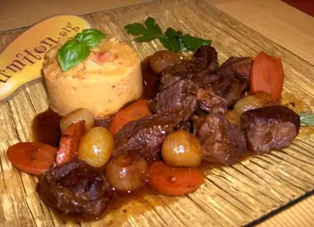 Boeuf à la sauce balsamique