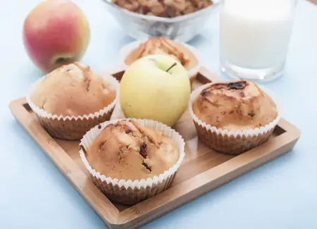 Muffins aux pommes