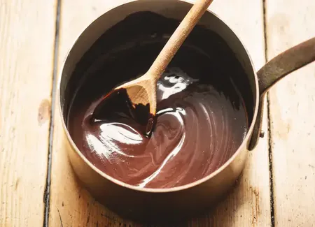 Ganache au chocolat au cookeo