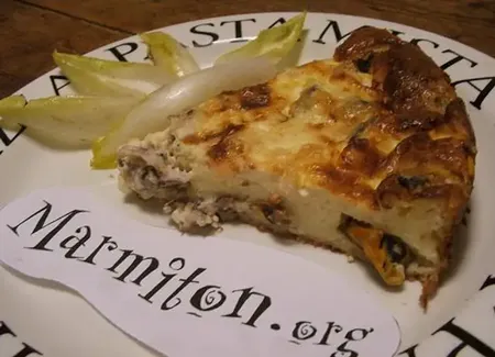 Quiche rapide aux fruits de mer