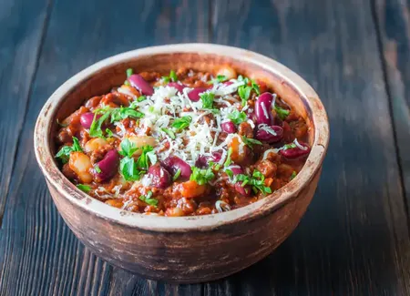 Chili con carne facile au companion