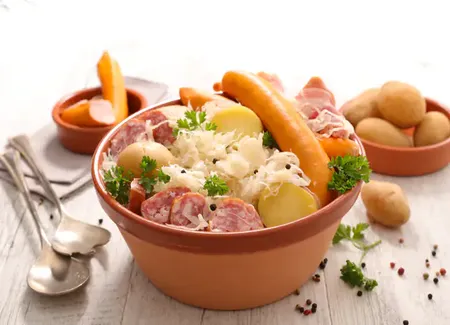 Choucroute à l'alsacienne au cookeo