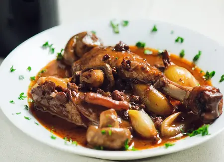 Coq au vin maison au companion