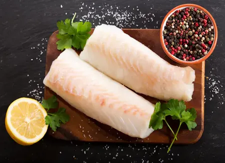 Dos de cabillaud tout simple au cooking chef