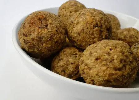 Boulettes d'aubergine au parmesan