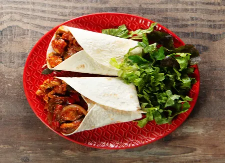 Fajitas de poulet au cooking chef