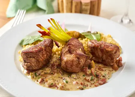 Filet mignon de porc à la moutarde au monsieur cuisine
