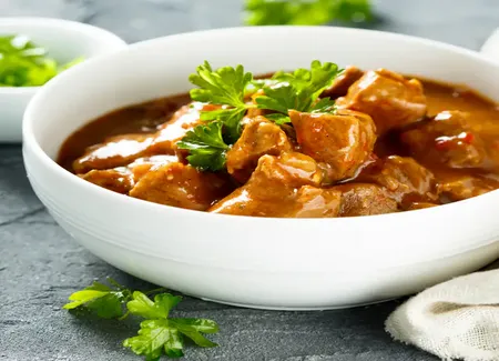 Goulash au cooking chef