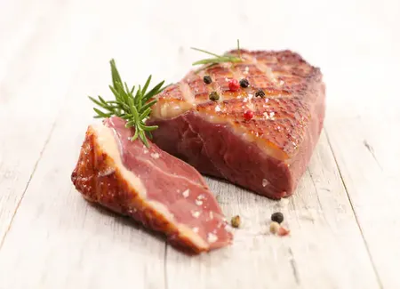 Magrets de canard au miel au cooking chef