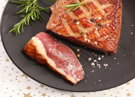 Magrets de canard au miel au monsieur cuisine