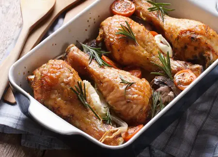 Mijoté de poulet aux légumes au companion