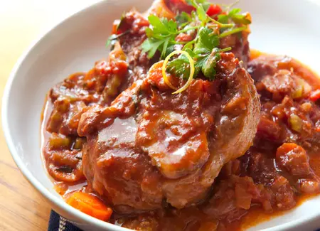 Osso bucco de veau au companion