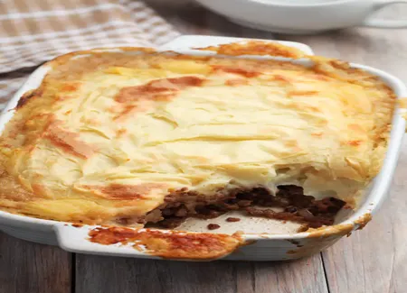Parmentier de confit de canard au cooking chef
