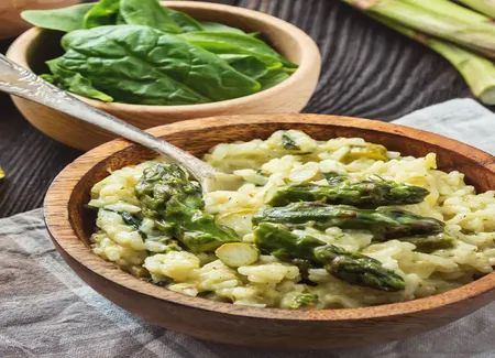 Risotto aux asperges fraîches au thermomix