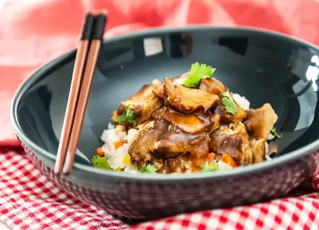 Porc caramel au monsieur cuisine