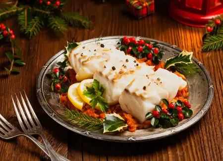Filet de colin sous son lit de carottes au thermomix