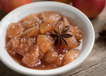 Navets compotés à la cannelle au monsieur cuisine