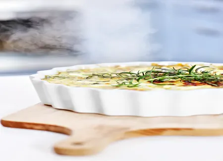 Quiche sans pâte au cookeo