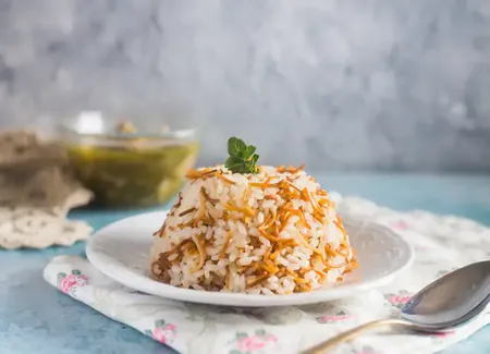 Riz à l'égyptienne au cookeo