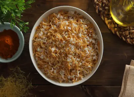 Riz à l'égyptienne au companion