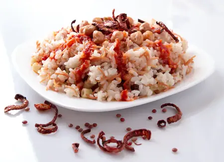 Riz à l'égyptienne au cooking chef