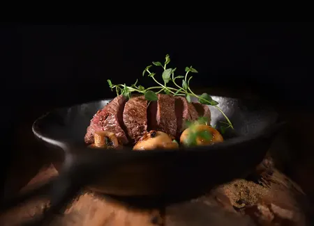Rôti de veau en cocotte aux champignons au companion