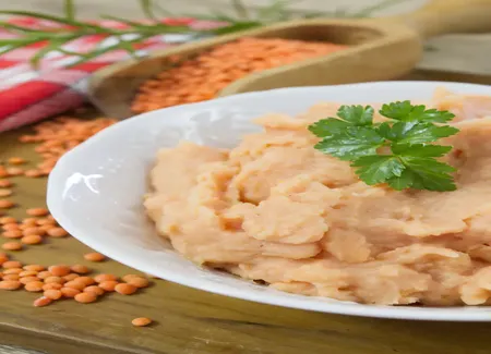 Dip de lentilles corail au cookeo