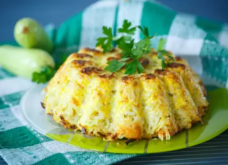 Flan de courgettes au companion
