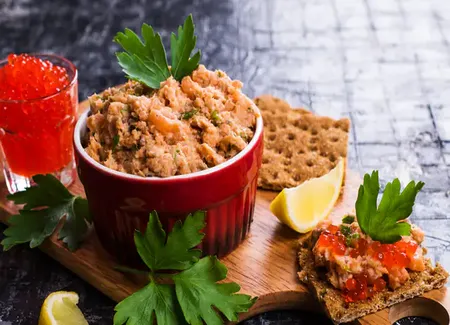 Rillettes de chorizo au companion
