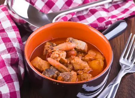 Lotte à l'armoricaine au thermomix