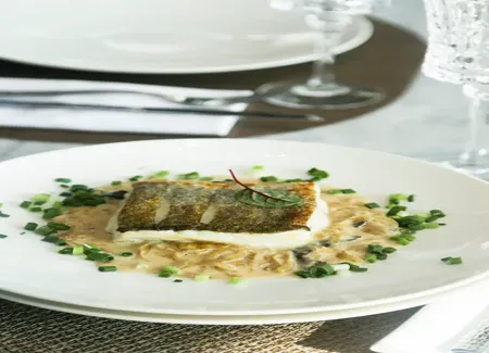 Filet de cabillaud à la florentine au companion