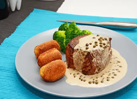 Sauce au poivre toute simple au cookeo
