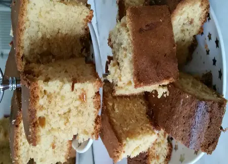 Quatre quart vanille/ caramel