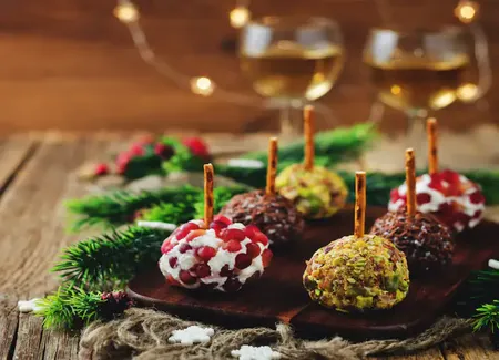 Truffes apéritives au chèvre