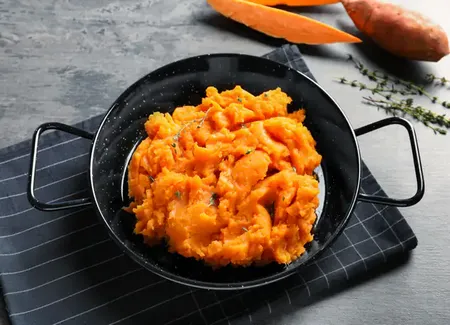 Purée de patates douces au cookeo