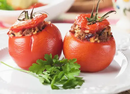 Tomates farçies au cooking chef