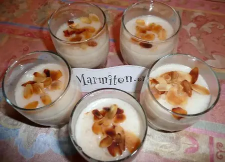 Dessert frais aux litchis