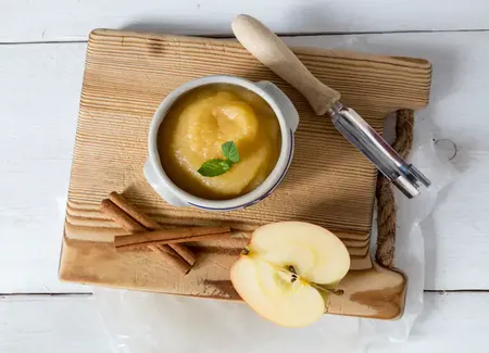 Compote de pommes toute simple au monsieur cuisine
