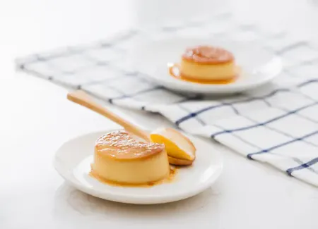 Flan aux oeufs maison au companion
