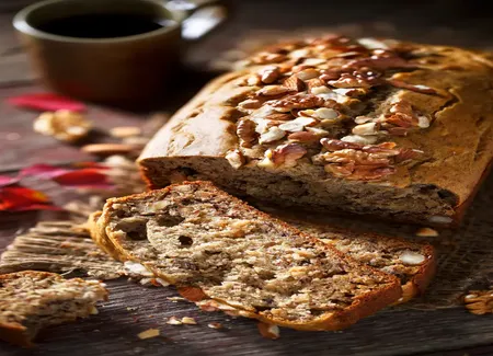 Gâteau aux noix au monsieur cuisine