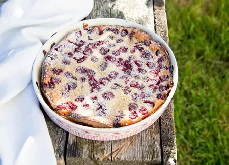 Clafoutis grand-mère aux cerises au companion