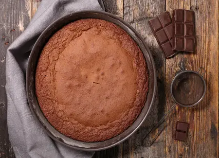 Gâteau au chocolat fondant rapide au companion