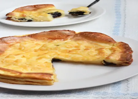 Far breton aux pruneaux au cooking chef