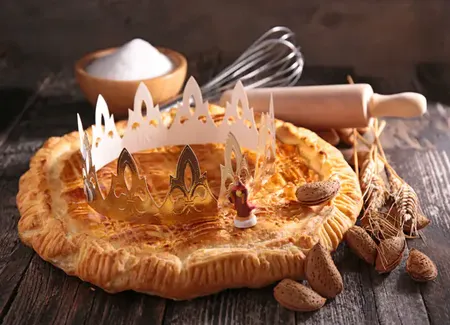 Galette des rois au cooking chef